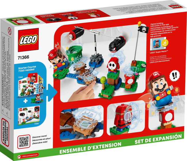 71366 LEGO Super Mario Boomer Billi rünnaku laienduskomplekt